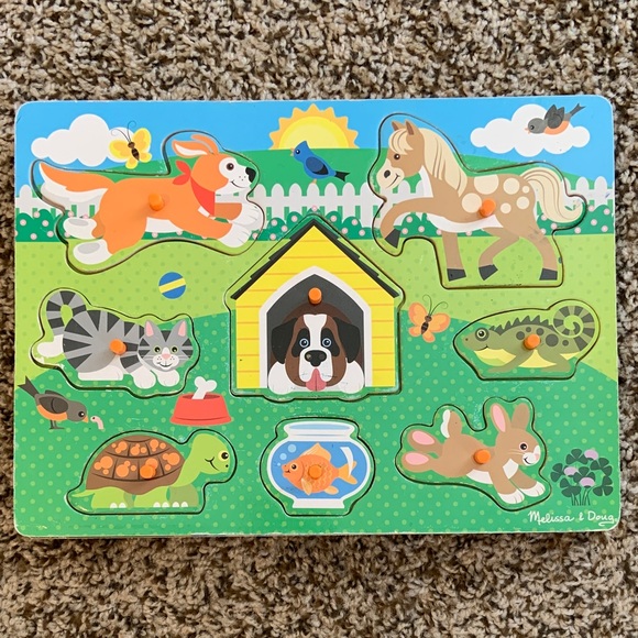 Puzzle Melissa & Doug Colorful Safari Animal Puzzle 4 - Picture 3 of 7
